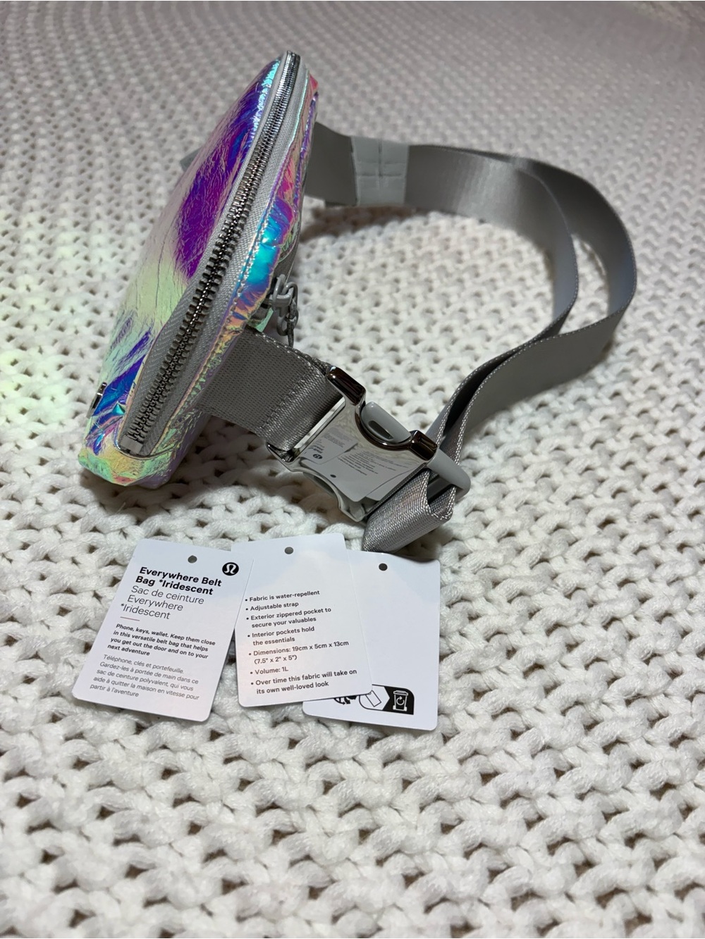 RARE! lululemon iridescent everywhere belt bag 1L - Picture 9 of 12
